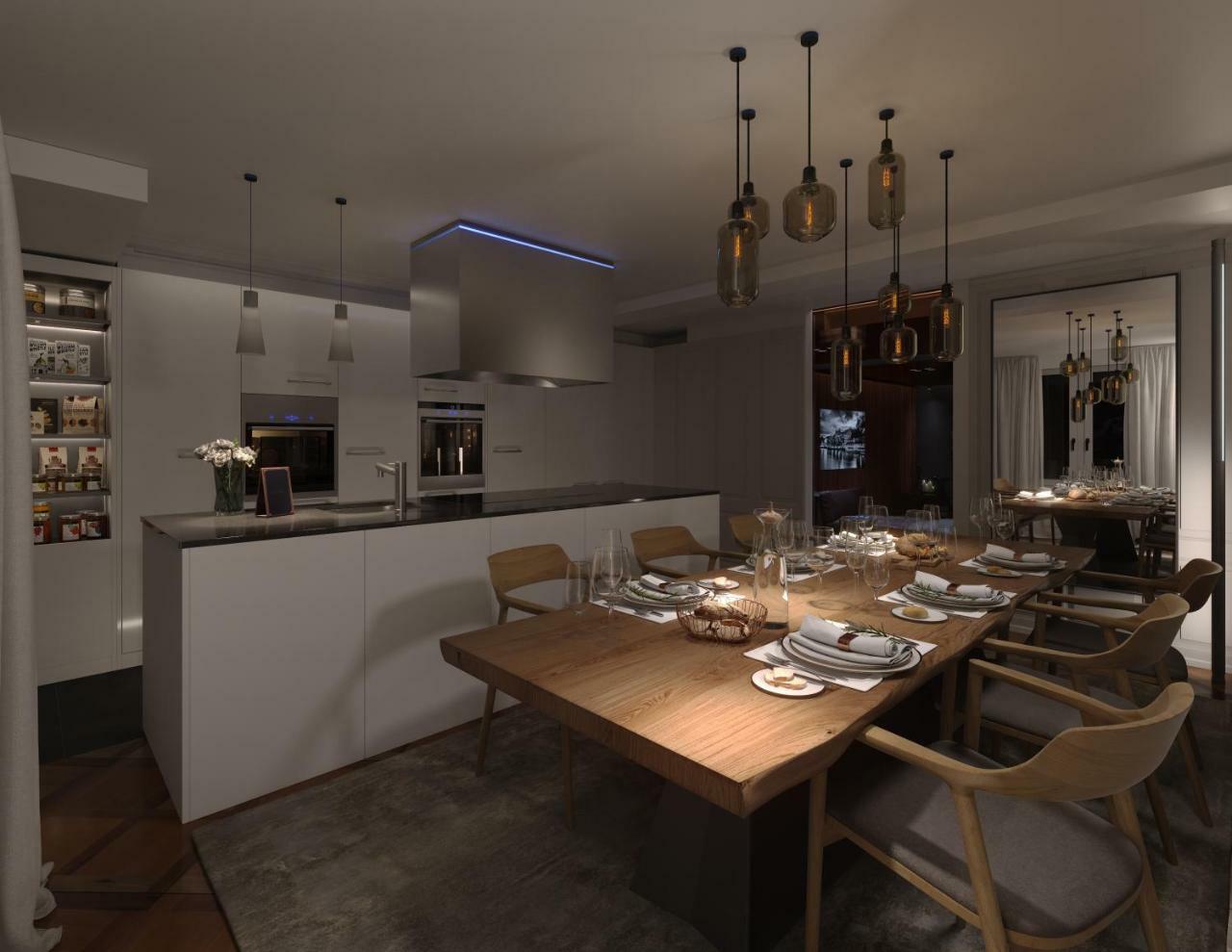 취리히 Le Bijou Lq82 Spectacular Limmatview Penthouse 아파트 외부 사진